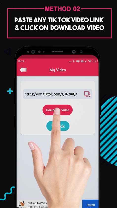 Step 3: Click Copy Link. . Download tiktok video without watermark app